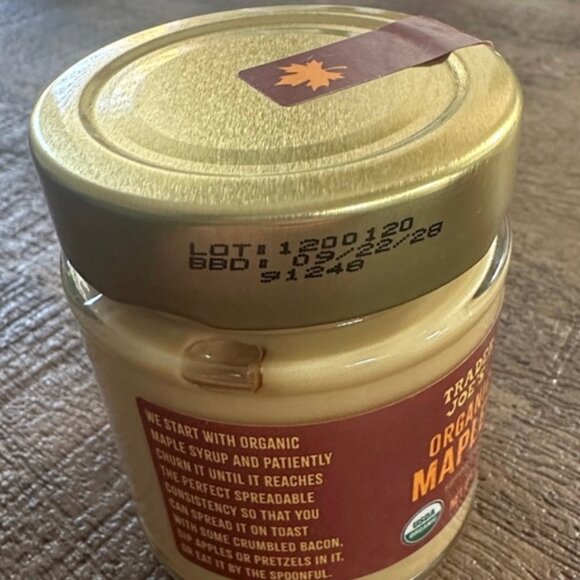 NEW Trader Joe’s Organic Maple Butter - Picture 2 of 2
